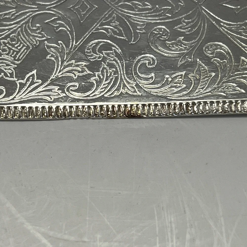Godinger Silver Lasagna Server Silver Plated 1987 No. 5048 Vintage